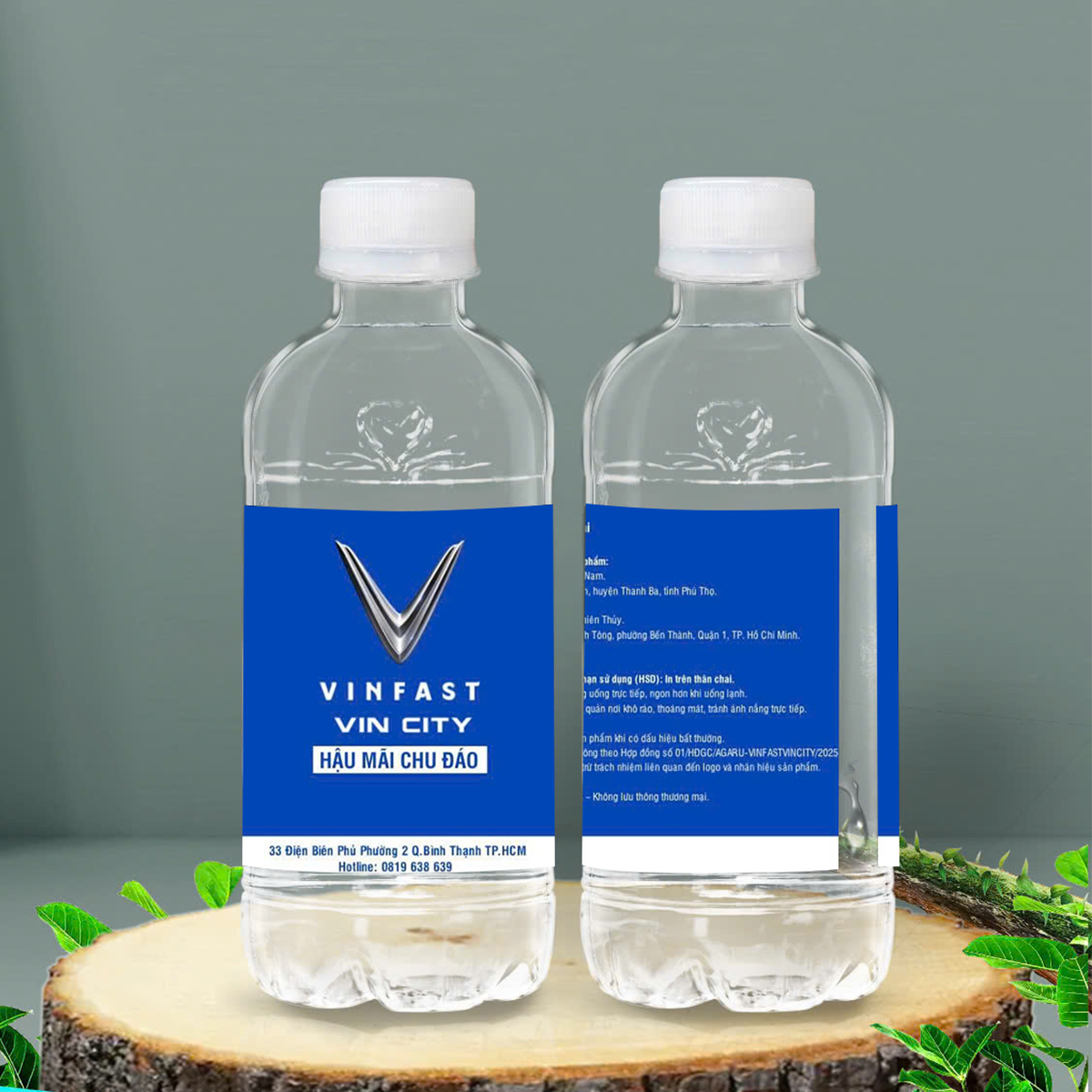 Gia công nước đóng chai 250ml - Vinfast